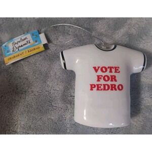 Napoleon Dynamite Vote For Pedro Hallmark Ornament Plastic 3 Inch Humor Comedy